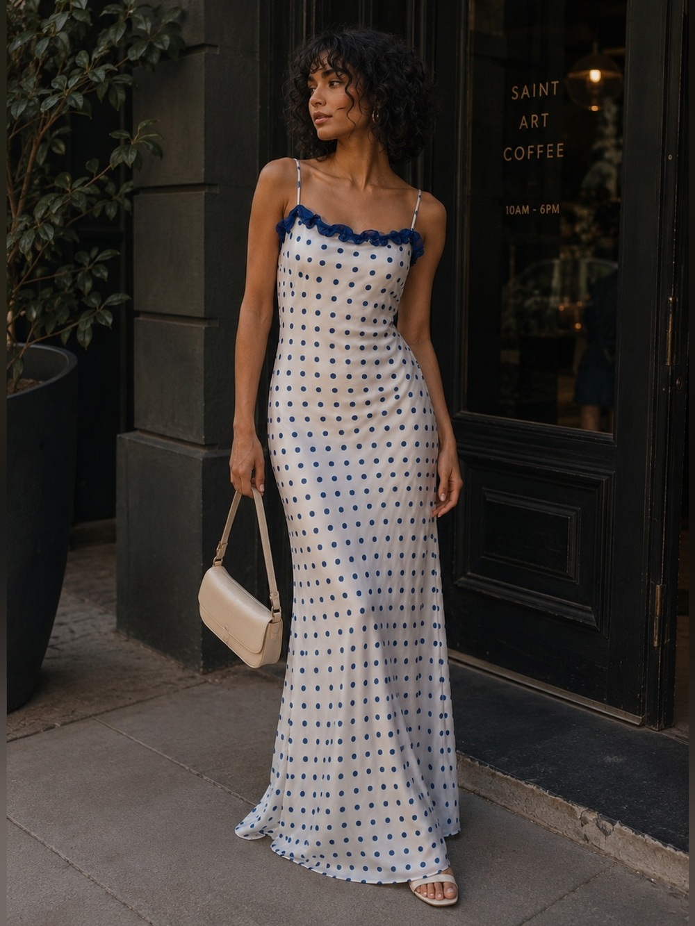 Aston Studio The Posey Dress in Antique Royal